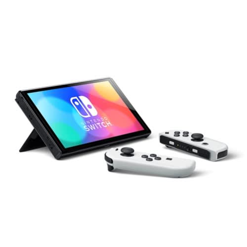 Switch OLED Model - White Joy-con, White Dock - 2021