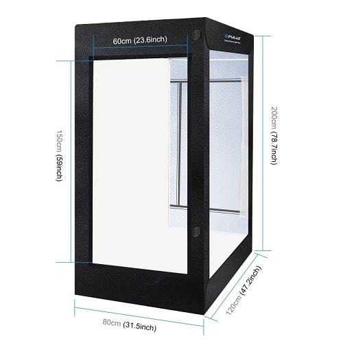 5500k Photo Light Studio Box Kit For Clothes - 240w