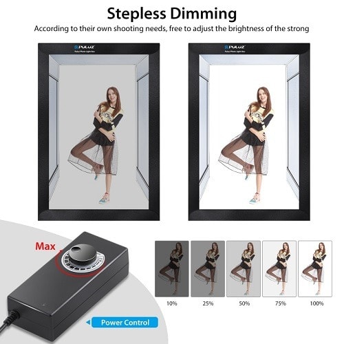 5500k Photo Light Studio Box Kit For Clothes - 240w