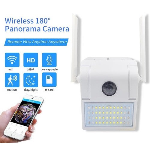 Wifi Wall Lamp Camera