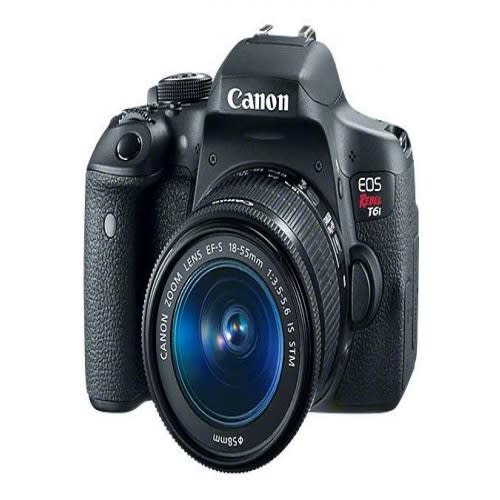 Eos Rebel T6i Dslr Camera With 18-135mm Lens