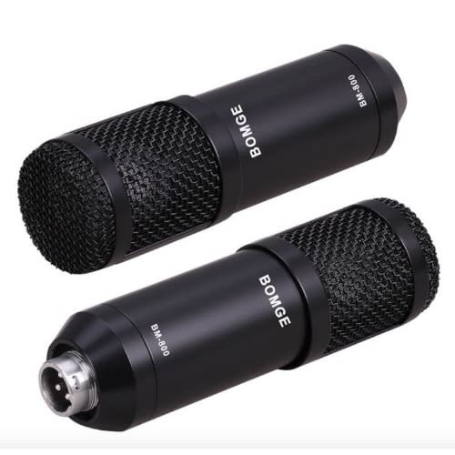 Bm800 Studio Condenser Microphone Set - Filter , Stand, Bracket