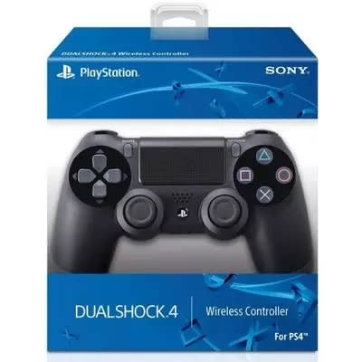 Dual Shock 4 Wireless Controller For Play Station 4 - Jet Black + Latest Edition