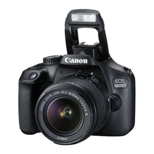 Eos 4000d + 32GB SSD Card + Camera Bag