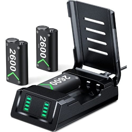 X1 Controller Charger With 2600mAh Battery Pack - Black