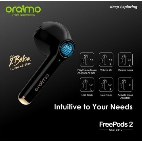 Oraimo Freepods-2 2baba-version True Wireless Earbuds