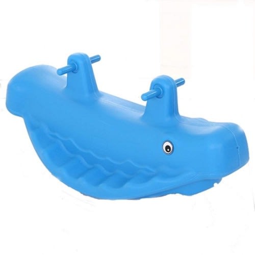Bubbas - Whale Teeter Totter -  Blue