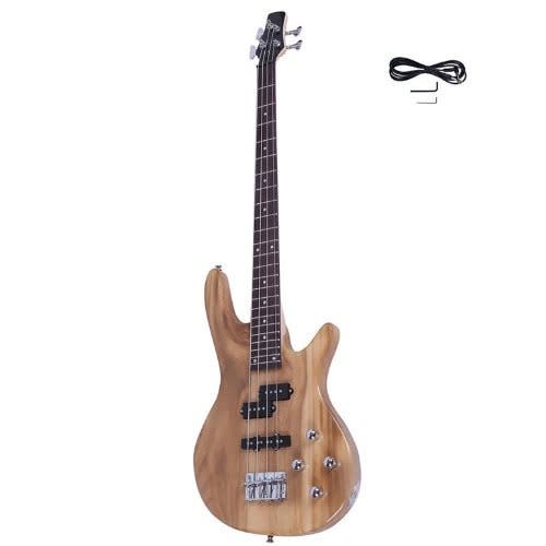 Professional 4 Strings Bass Guitar - Natural
