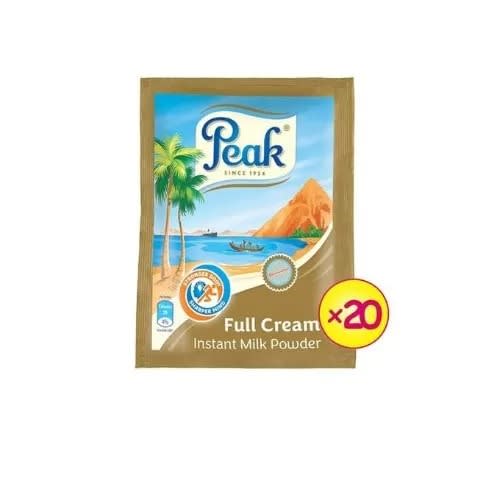 Full Cream Instant Milk Powder - 16g - 20 Sachets