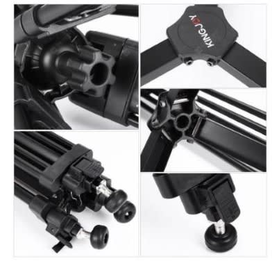 Vt-2500 Professional Mg-al Alloy Camera Video Tripod With Fluid Head
