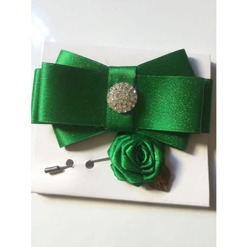 Stylish Luxury Men's Bow Tie - Green