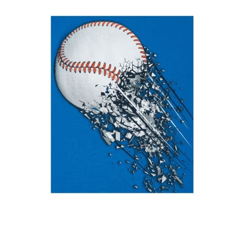 2 In 1 Boys Baseball And Basketball Net Graphic T-shirt