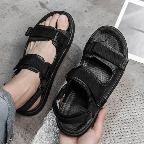 Comfy Casual Sandals - Black