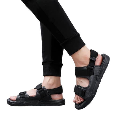 Comfy Casual Sandals - Black