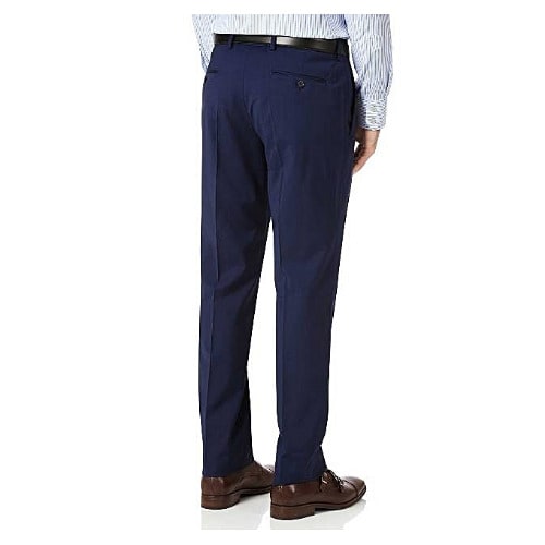 Fitted  Made Suit - Navy - Blue