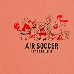 Air Soccer Print Boy Top