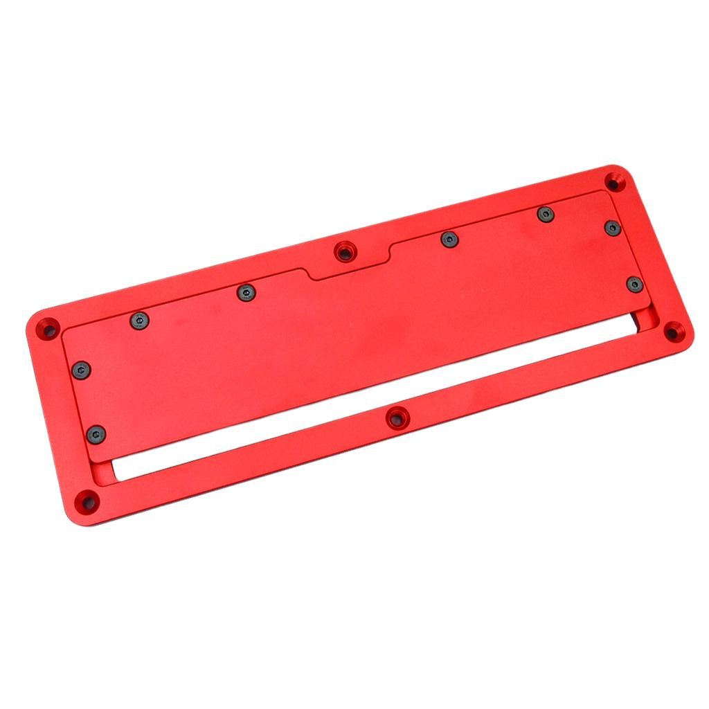 Aluminum Circular  Throat Plate Flip DIY Woodworking Table Cover