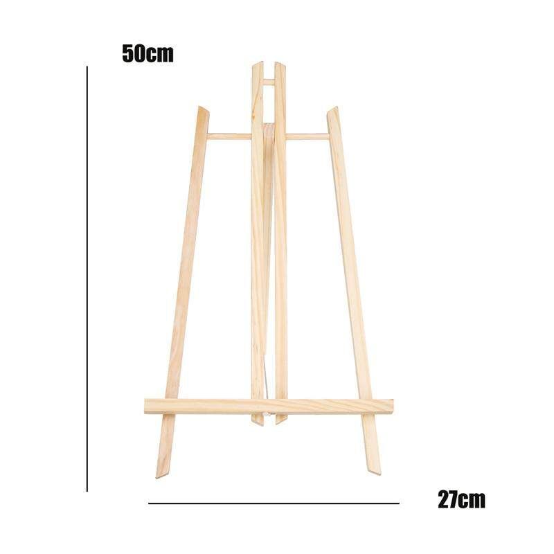 500mm Table Top Display Beech Wood Artist Art Easel Craft Wooden Wedding