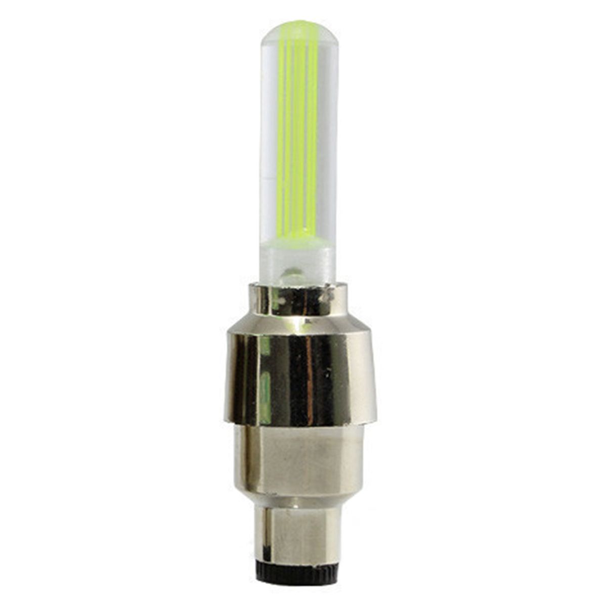 Tire Valve Cap Lamp Anti Corrosion LED Wheel Light Yellow