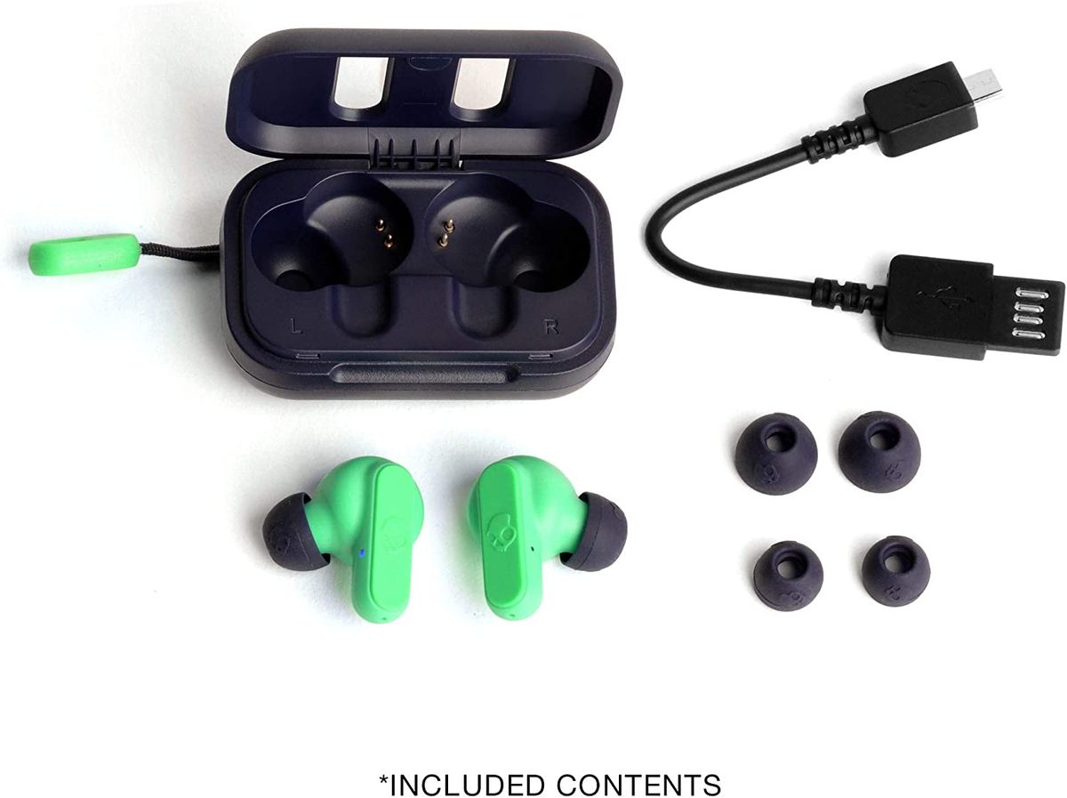 Dime True Wireless In-Ear Earbuds - Dark Blue/Green