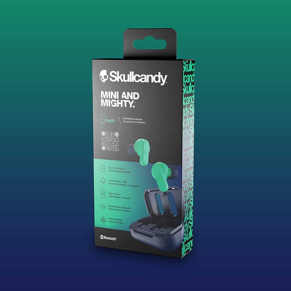 Dime True Wireless In-Ear Earbuds - Dark Blue/Green