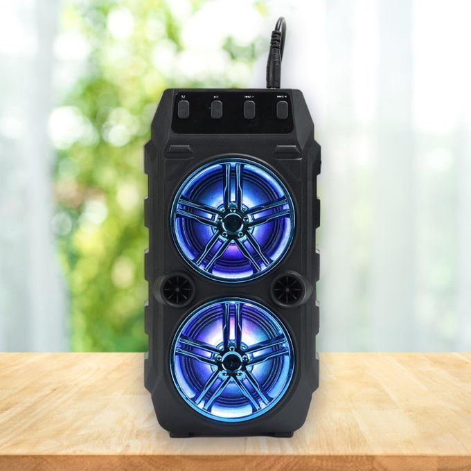Mini Speaker Tooth Soundbox Multimedia Musical Player For Home Blue