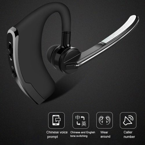 V8 Handsfree Wireless Bluetooth Earphone With Stereo HD Mic