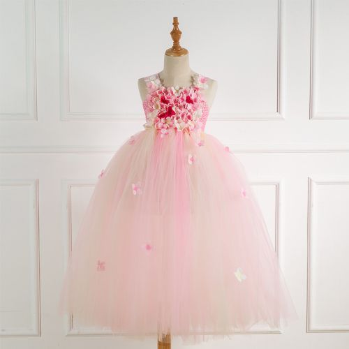 Girls Dress [Princess Dress*Birthday*Petal]-Pink