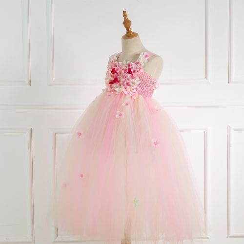 Girls Dress [Princess Dress*Birthday*Petal]-Pink