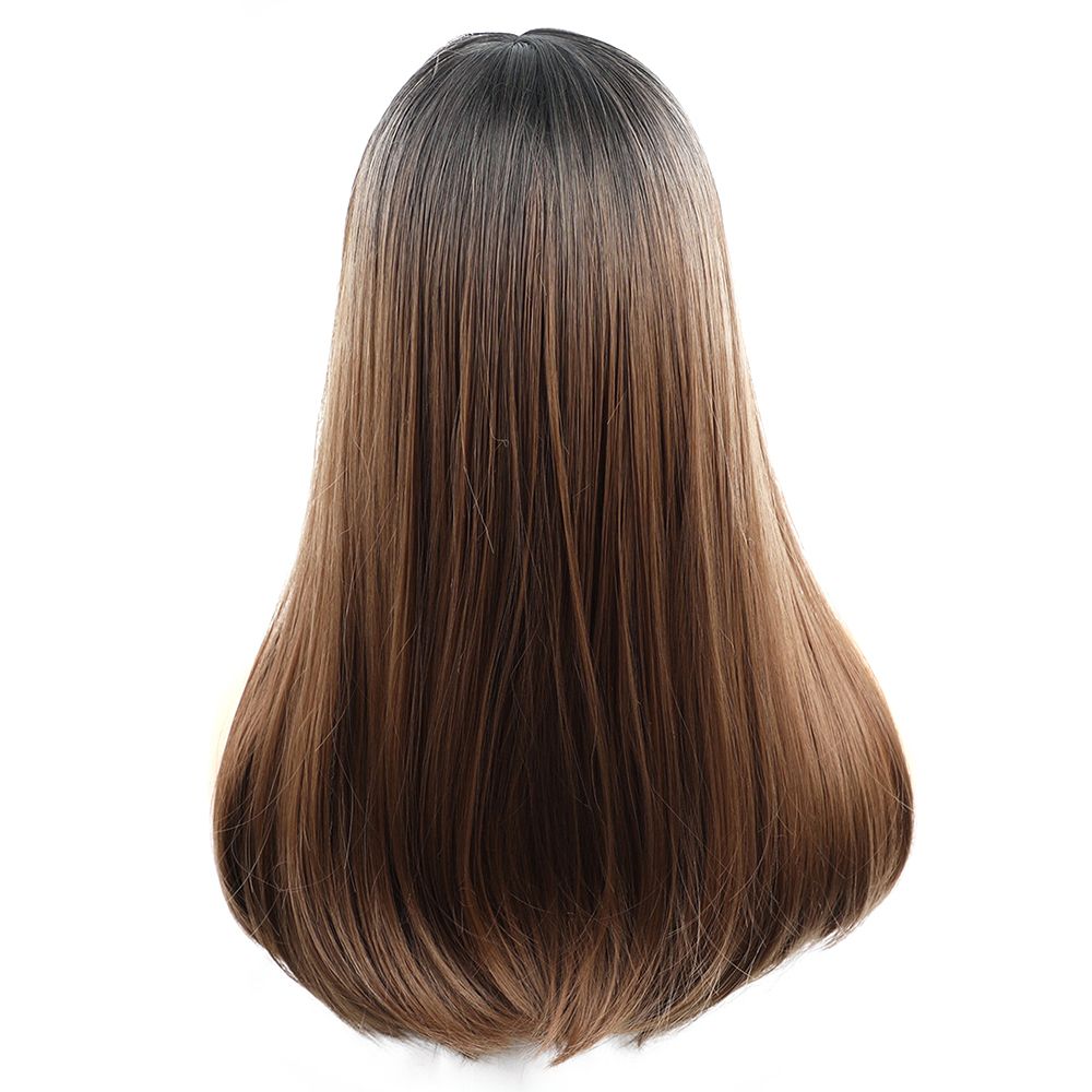 20 Inches Hair Wig Long Straight Silky Synthetic Heat