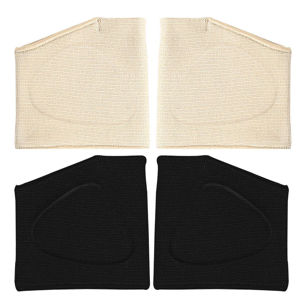 2 Pairs Metatarsal Pads Half Bunion Sleeve Forefoot Cushion For Foot Pain Relief