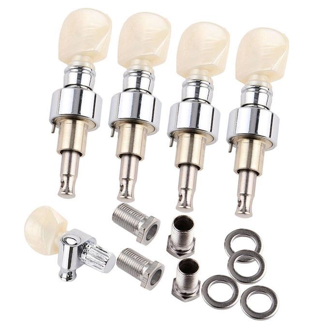 5-String Banjo Pearled Button Tuning Pegs  Machine Heads 5Pcs