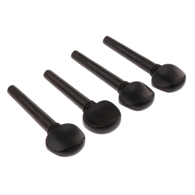 4pcs Ebony Violin Tuning Pegs For Violin Fiddle Parts Accessories