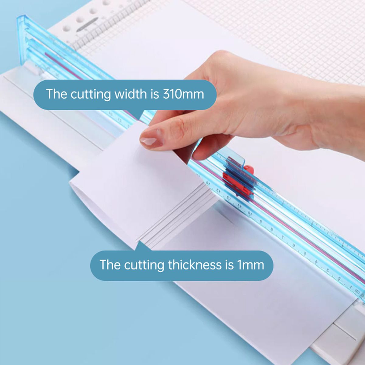 KW-trio 13095 Paper Trimmer Scoring Board 7 In 1 Craft