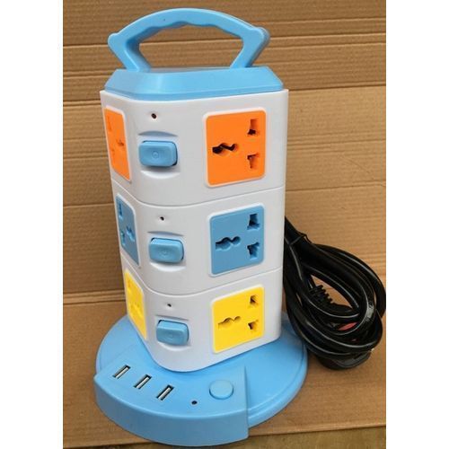 12ways Extension Socket With 3usb Port