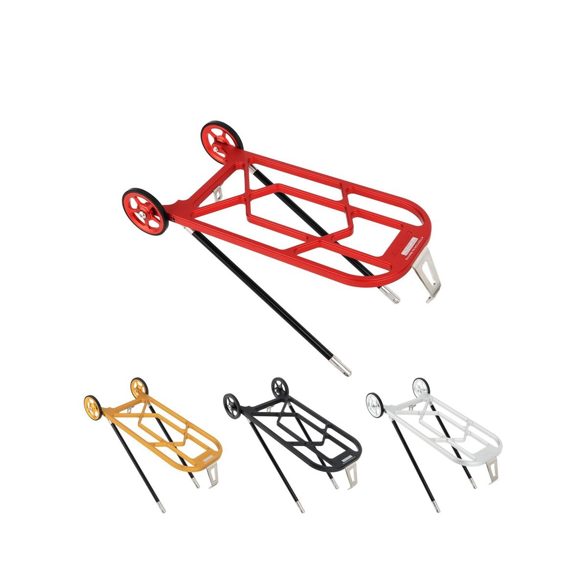 for Folding Bicycle Rear Shelf Aluminum Alloy with Easy