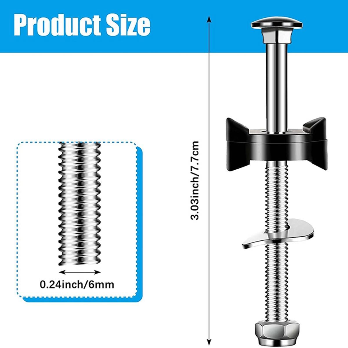 20 Pieces Trampoline Screws Tool for Large and Small