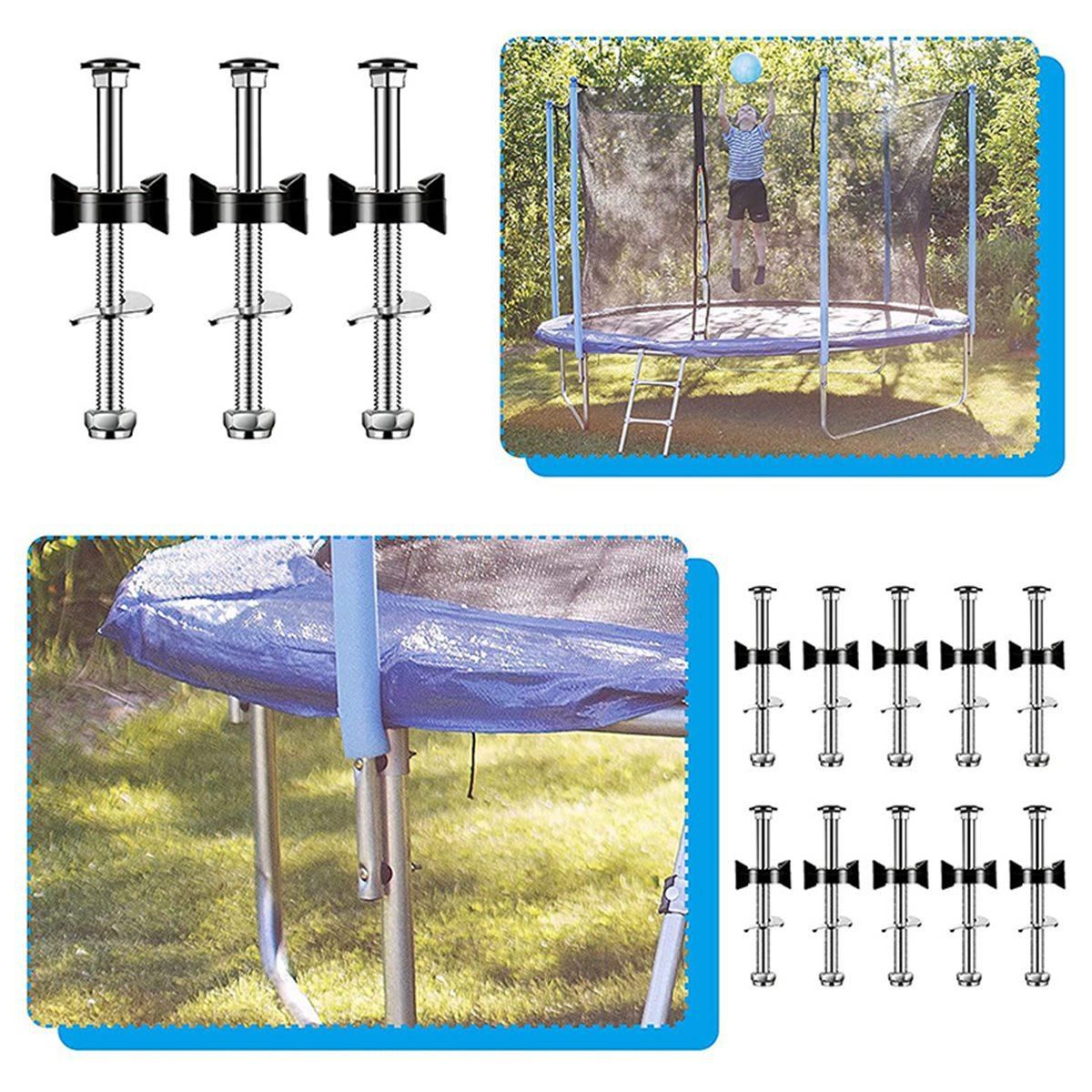 20 Pieces Trampoline Screws Tool for Large and Small