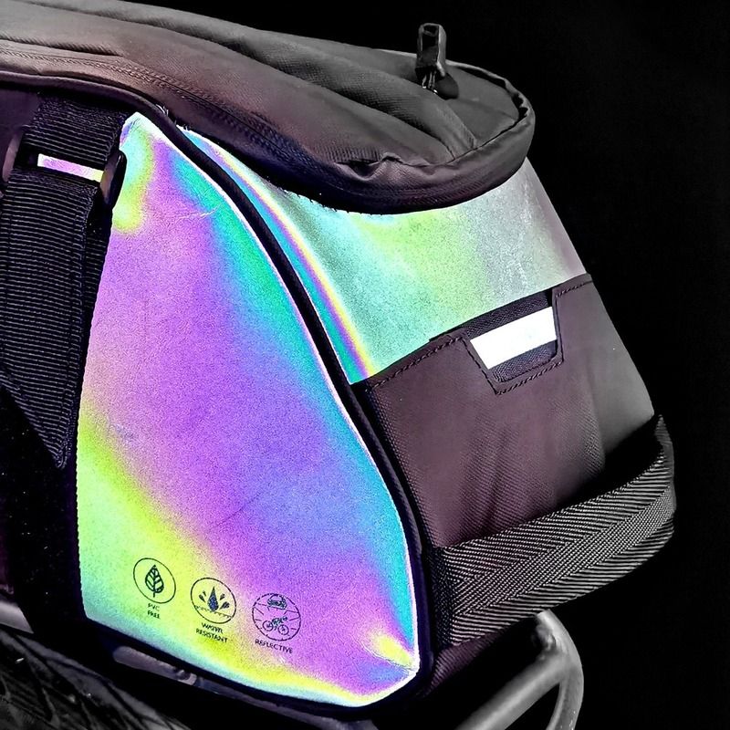 Bicycle Rear Seat Bag Waterproof Pu Leather Cycling Bike