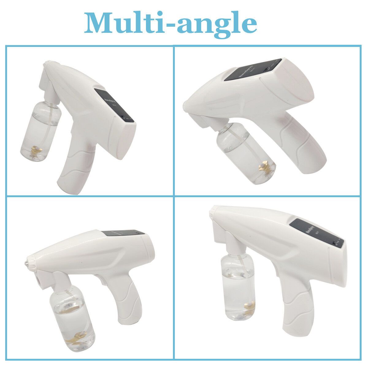 200ml 110V-240V Household Blue Light Nano Steam Spray Sprayer Machine Disinfection Portable Removal Wireless Ultra Capacity