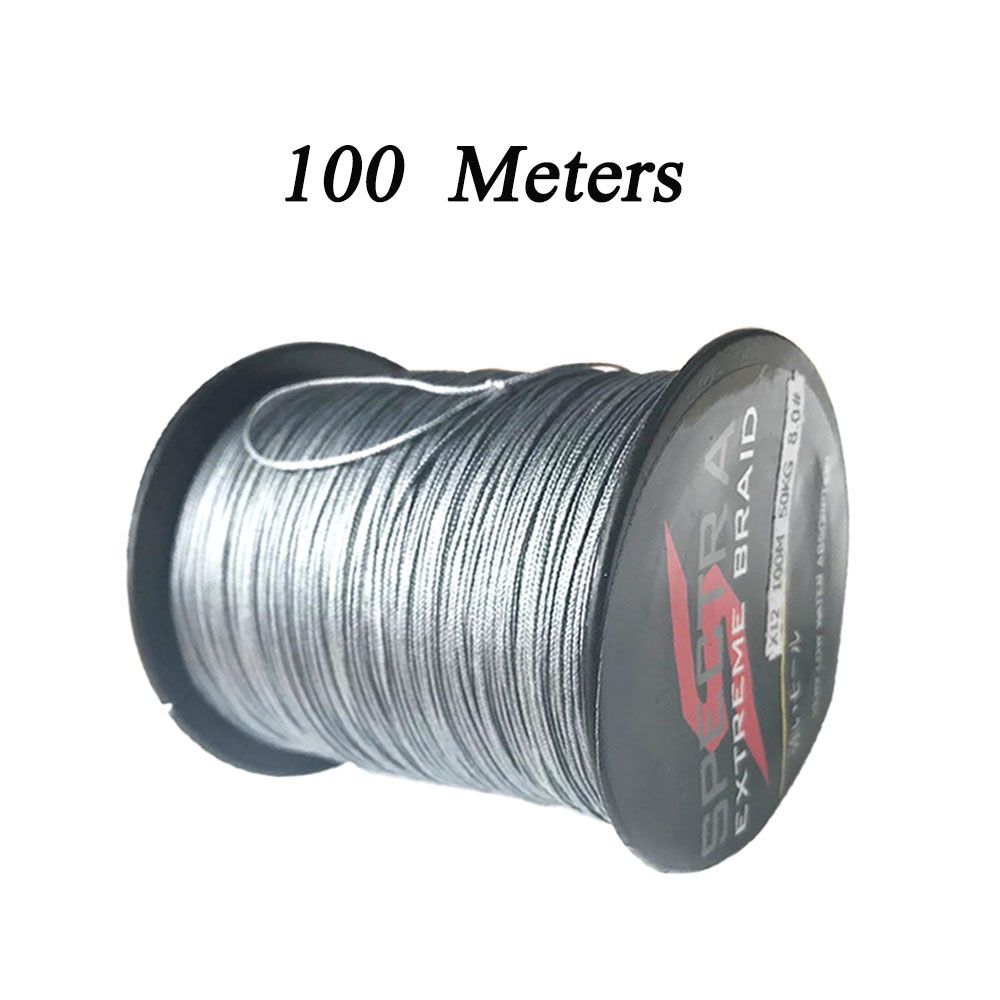 Weaving 500M Net /White Grey Braided 300M 12 Strands Line Line 100M AS Line Lure PE 1000M Multifilament Wire Fishing Color