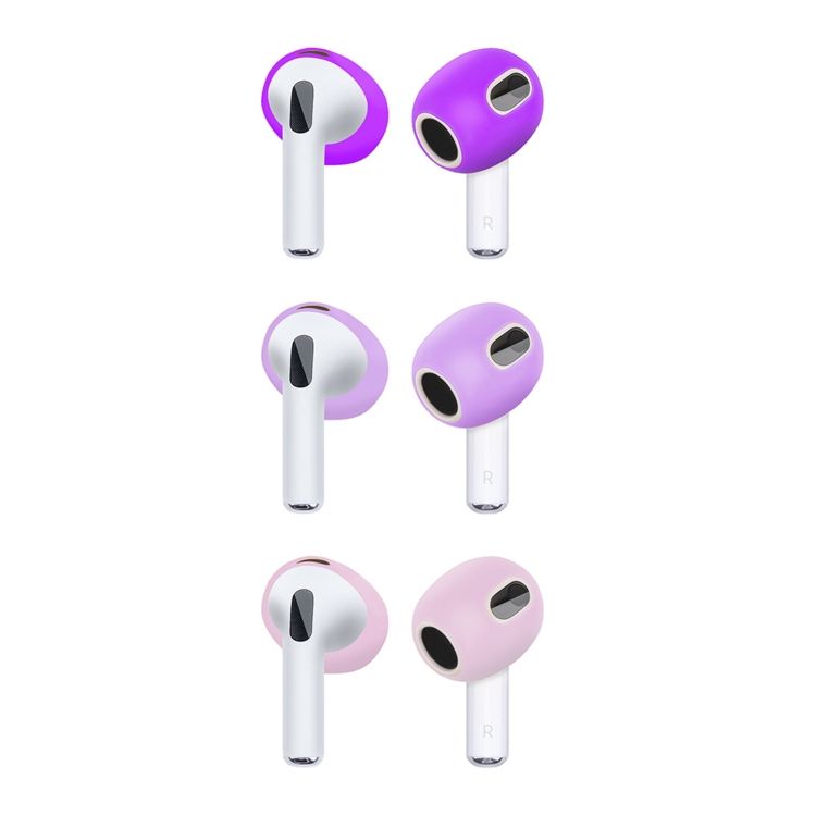 3 Pairs Silicone Earmuffs For AirPods 3