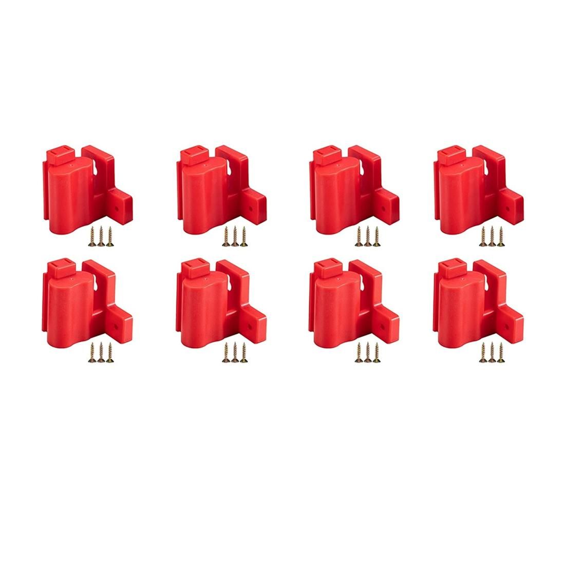 8Pcs Wall Mount Machine Electric Tool Holder Bracket Fixing