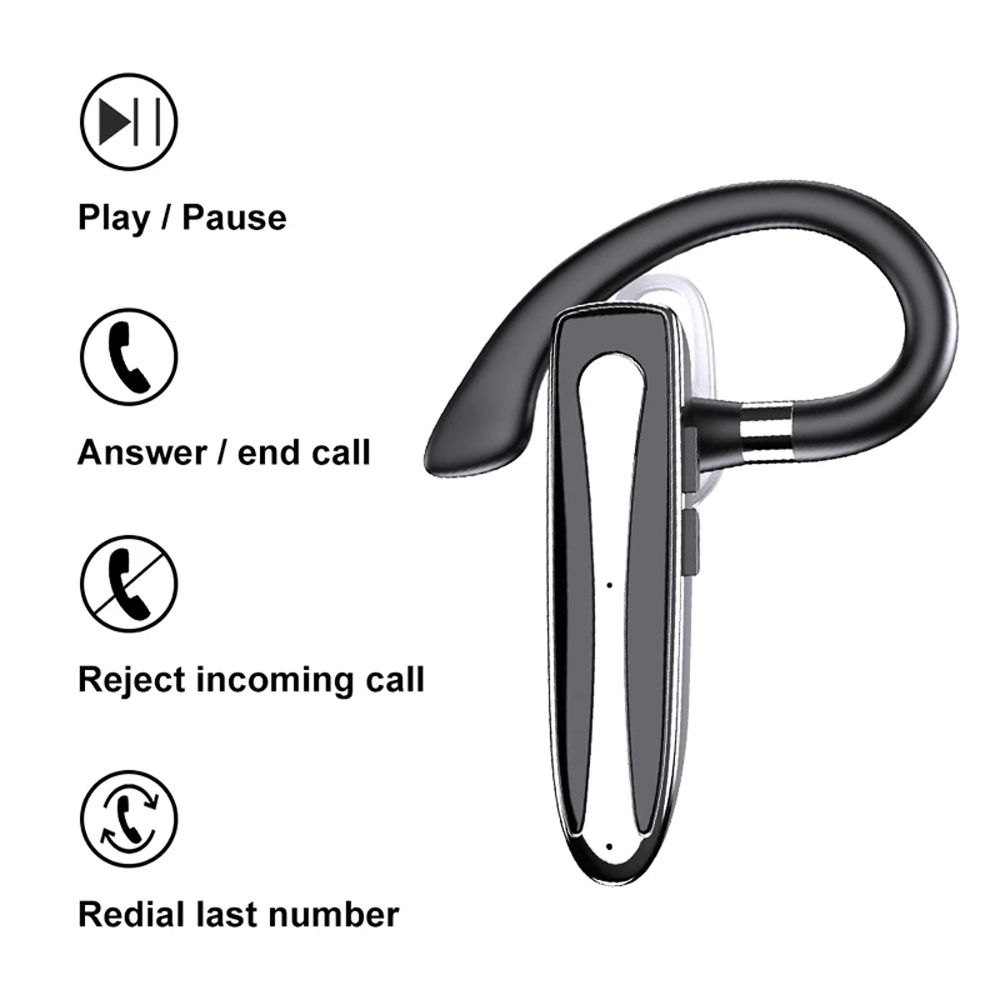 Audio Headphones Clip-on Ears Headphones