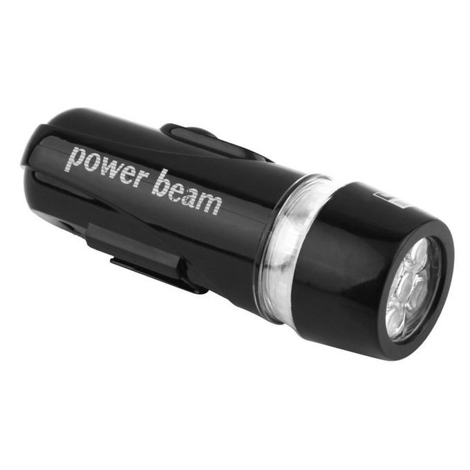 5 Water Resistant   Bike Bi Y Le Head Light Rear Safety Flashlight Bra Ket-black