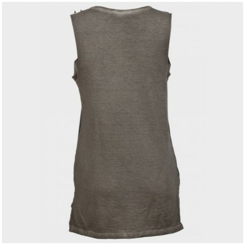 Ladies Sleeveless Top - Grey