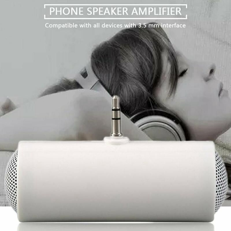 3.5mm Jack Stereo Mini Speaker Portable MP3 Music Player