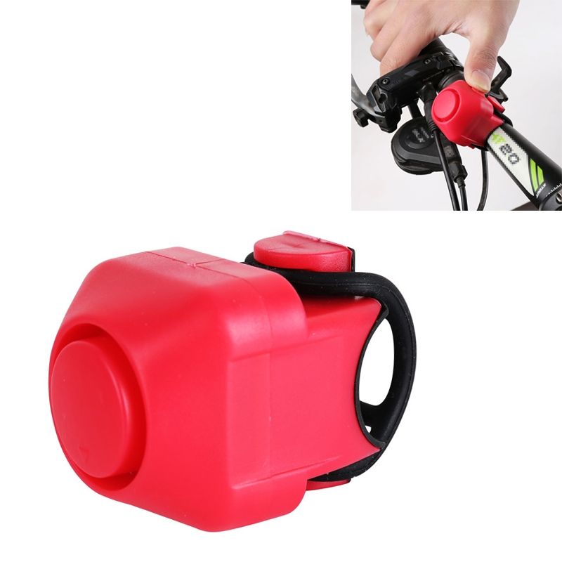 Bicycle Electric Horn ﾣﾬwith Bell (Red)