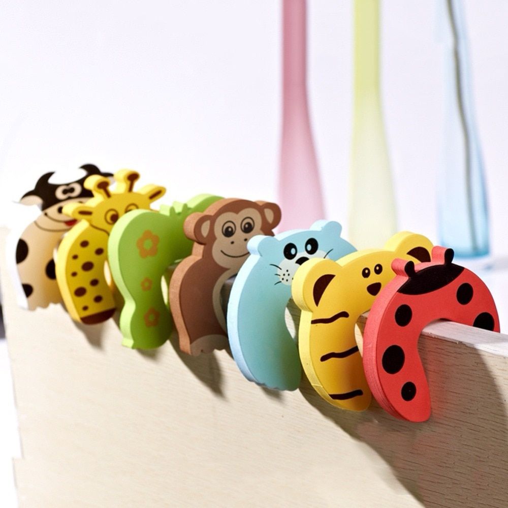 2pcs Baby Child Proofing Door Spers Finger Safety Guard