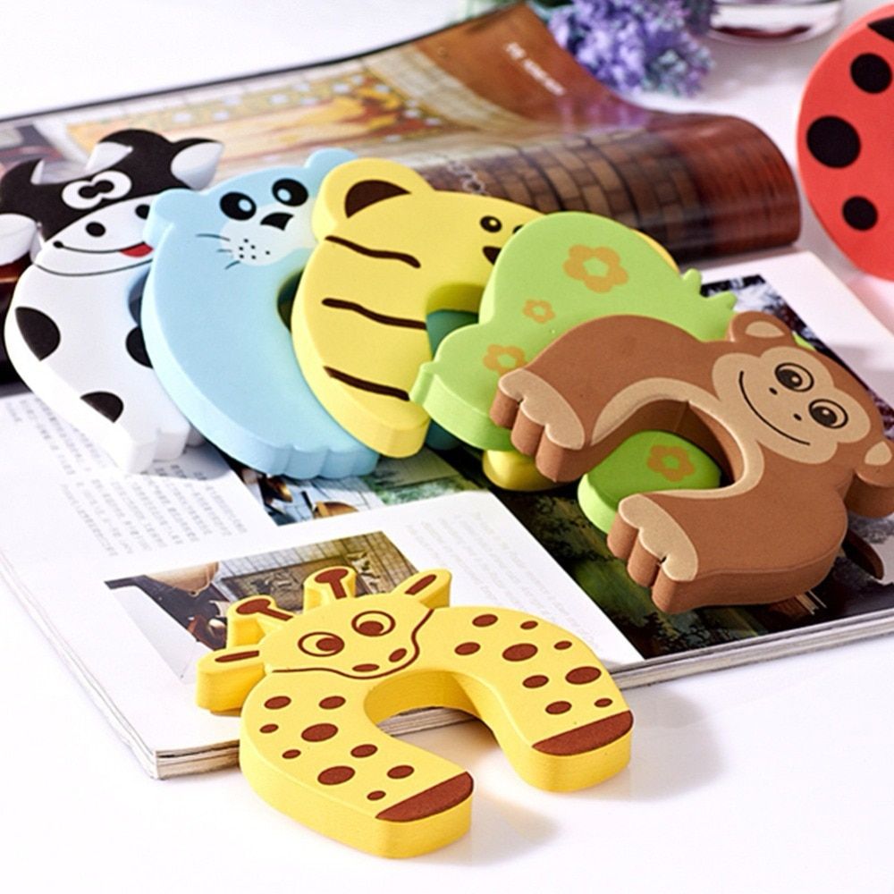 2pcs Baby Child Proofing Door Spers Finger Safety Guard
